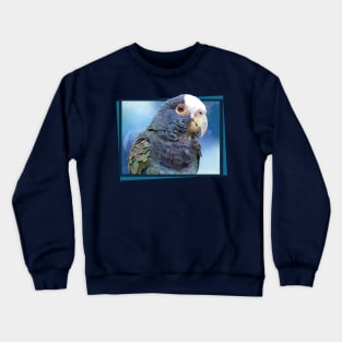 senile parrot Crewneck Sweatshirt